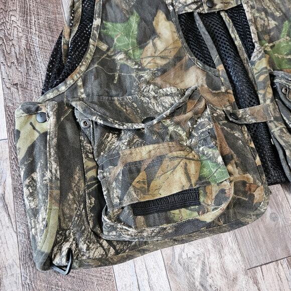 Game Winner Hunting Vest Game Bag Size Large Camo Woods Cotton Nylon Outdoor Set - Picture 8 of 15